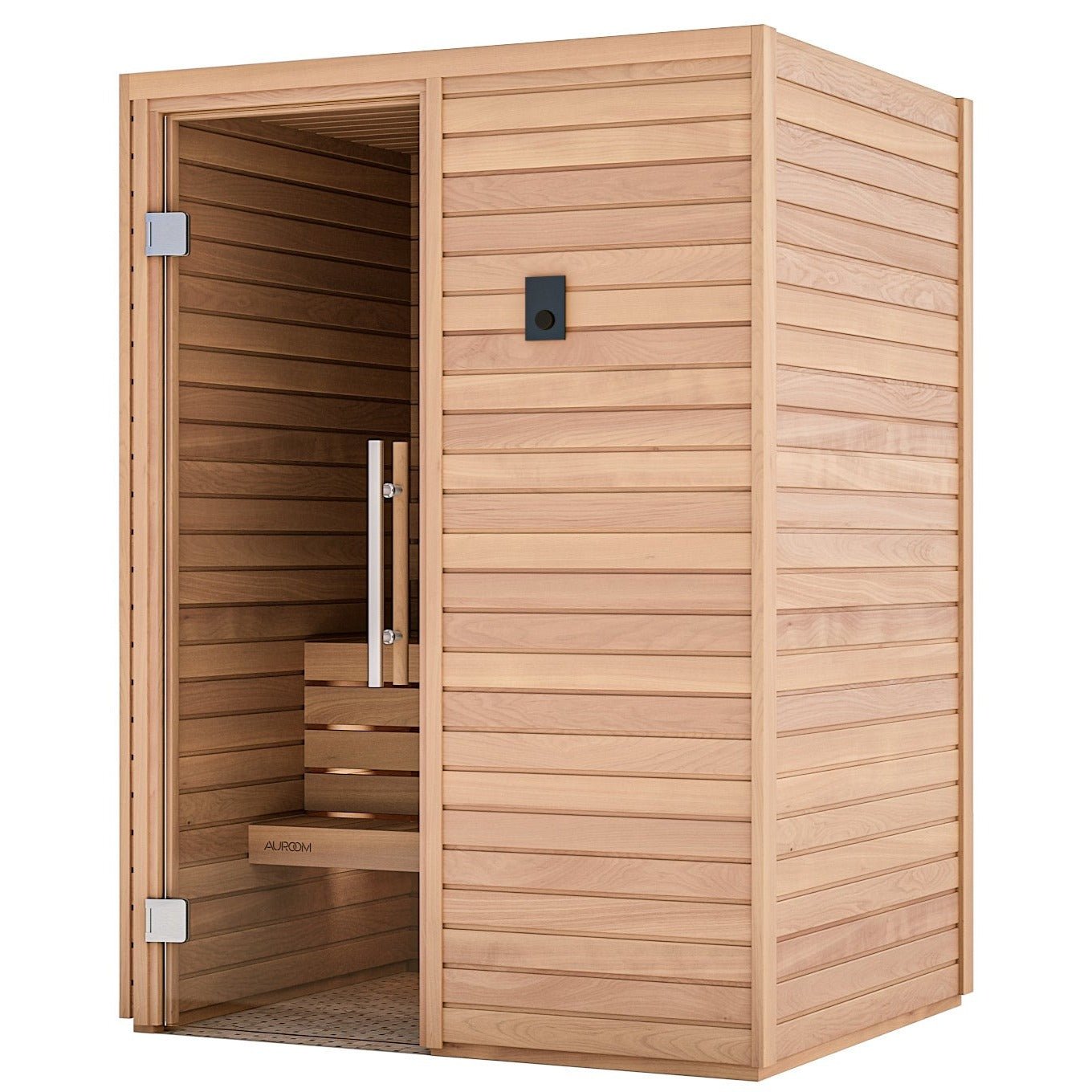 auroom-cala-wood-3-person-indoor-cabin-sauna-kit-thermo-aspen