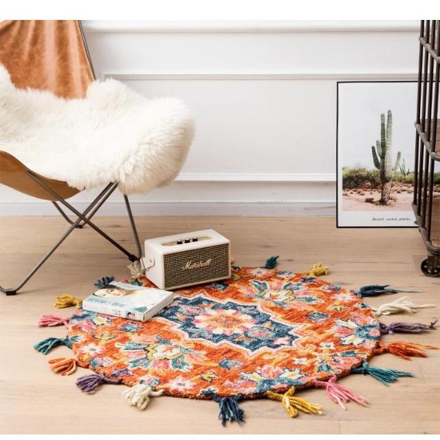 Valdis - Modern Wool Handmade Carpet - Western Nest, LLC