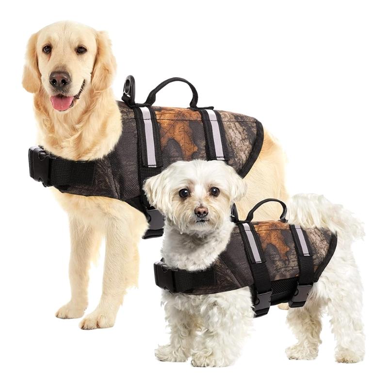 Adventure Camo Dog Life Jacket - Western Nest, LLC