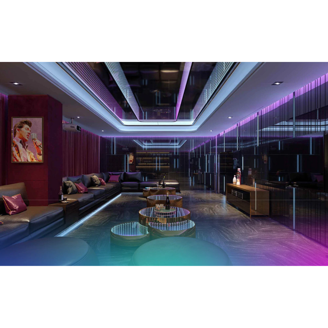 LED Strip Ambiance Lights with Bluetooth App Connectivity
