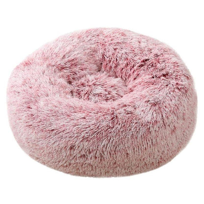 Extra Plush Calming Round Donut Cat Beds