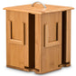 Bamboo Tea Caddy with Four Compartments and Lid - Western Nest, LLC
