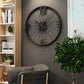 Modern Minimalist Metal Wall Clock - Western Nest, LLC