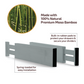 Adjustable Bamboo Drawer Organizer (Gray) - Western Nest, LLC