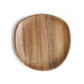 Bucharest Oval Solid Wood Plate