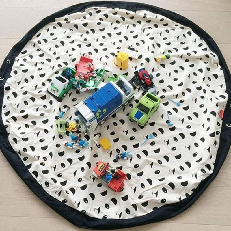 Play Pouch - Multifunctional Kid and Infant Playmat & Toy Storage Bags - Western Nest, LLC