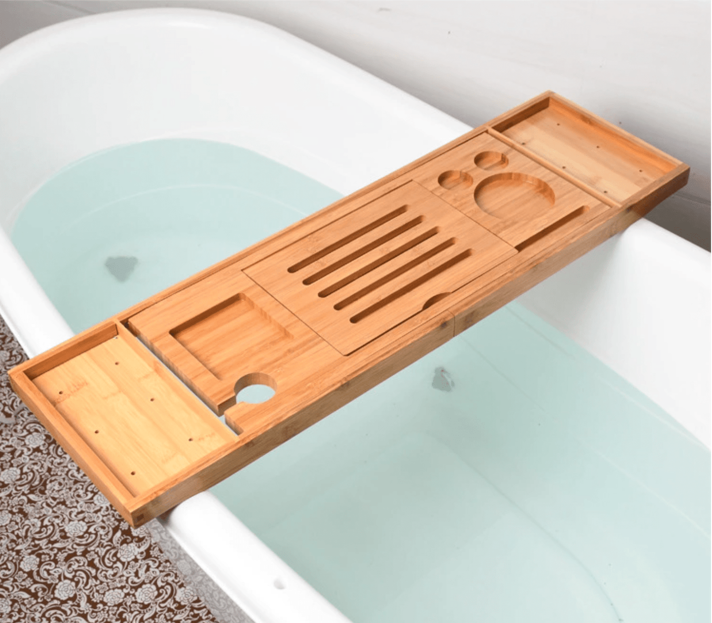 Bamboo Bathtub Tray
