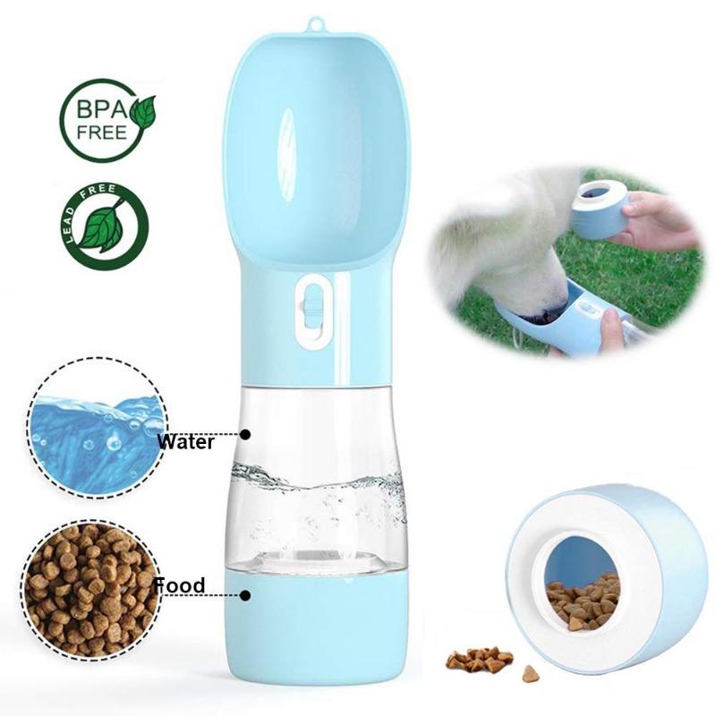 Multifunctional 2-in-1 Portable Dog Water Bottle and Feeder - Western Nest, LLC