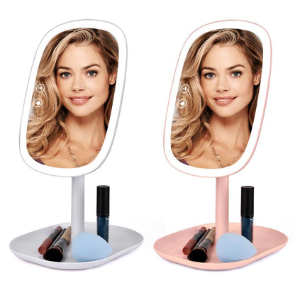 Portable Size LED Desktop Professional Makeup Mirror