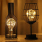 Antoinette - Decorative Wine Bottle Table Lamp - Western Nest, LLC