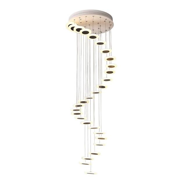 Ayesha - Spiral Modern Hanging LED Lights - Western Nest, LLC