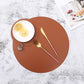 Modern Waterproof PU Leather Placemats and Coasters - Western Nest, LLC