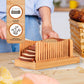 Foldable Bamboo Bread Slicer - Western Nest, LLC