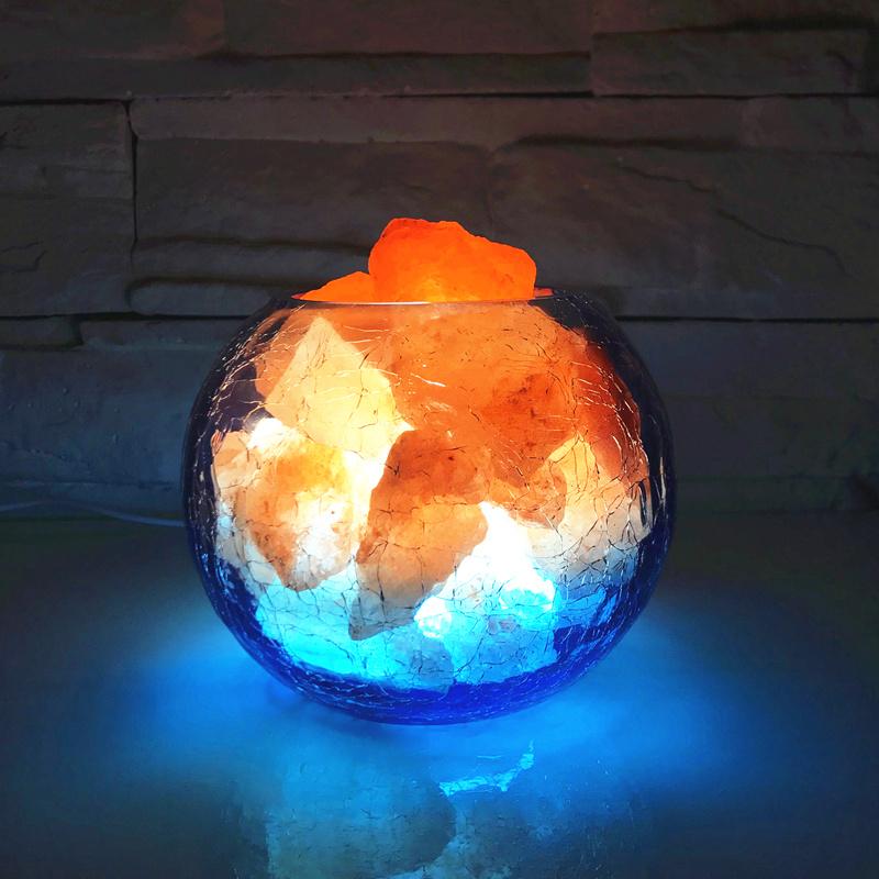 Ice and Fire Himalayan Salt Lamp - Western Nest, LLC
