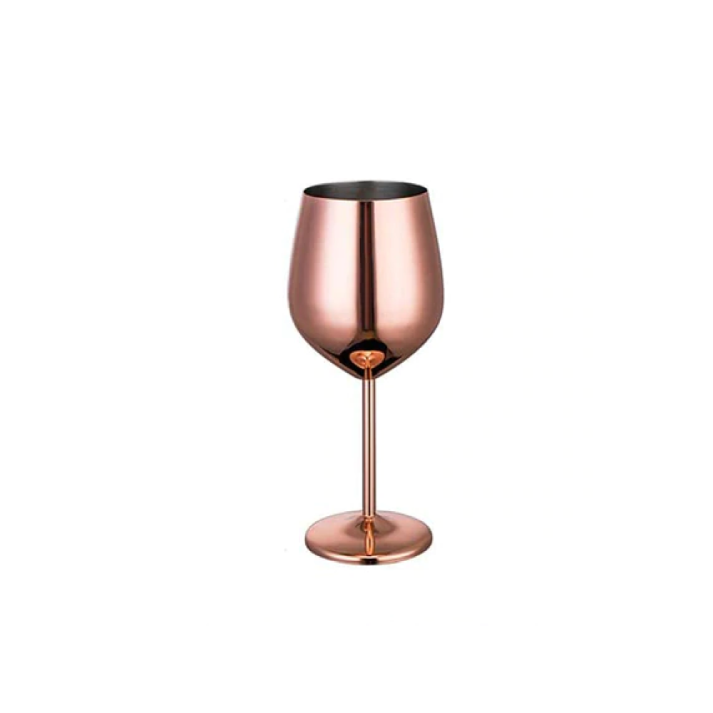 Aurora Stainless Steel Wine Goblets