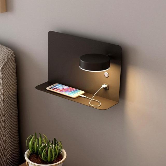Putri - USB Bedside Wall Lamp - Western Nest, LLC