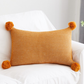 Polly Pom Pom Lumbar Knit Pillow Cover