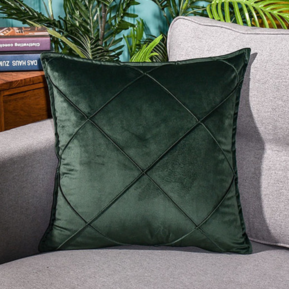Modernistic Velvet Pillow Cover