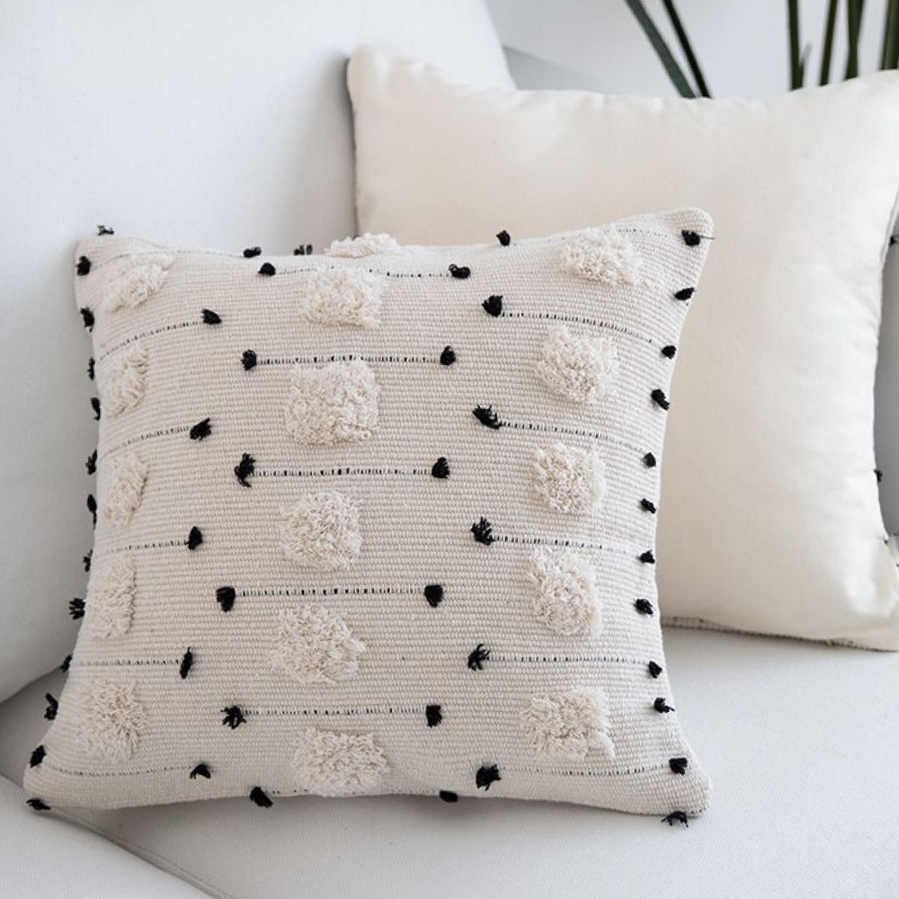 Dotted Moroccan Pillow Cover
