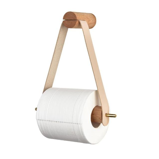 Jeana - Vintage Rope Toilet Tissue Holder - Western Nest, LLC