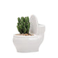 Bernadette - White Ceramic Flower Planter - Western Nest, LLC