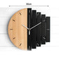 Wooden Vintage Wall Clock - Western Nest, LLC