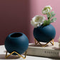 Abstract Colors Ceramic Planter Pots with Stand - Western Nest, LLC