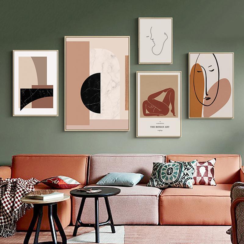 Abstract Midnight Wall Art Collection - Western Nest, LLC