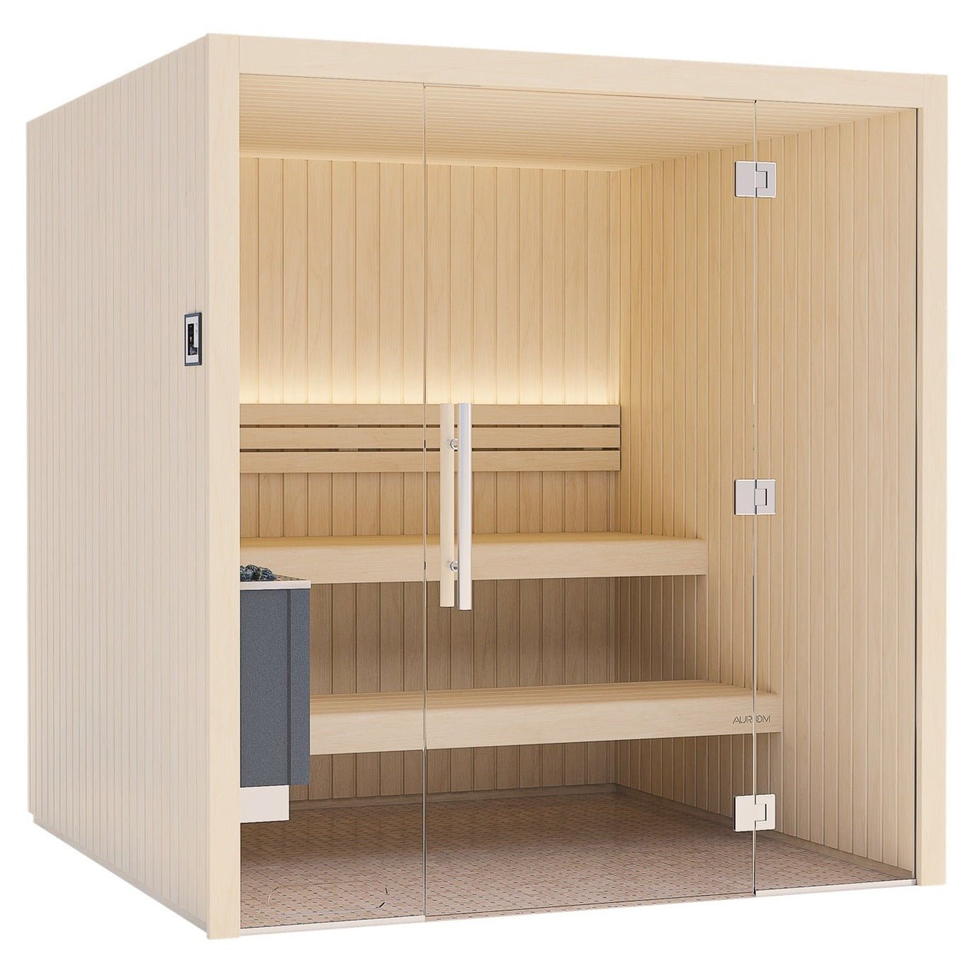 auroom-emma-glass-indoor-cabin-sauna-kit