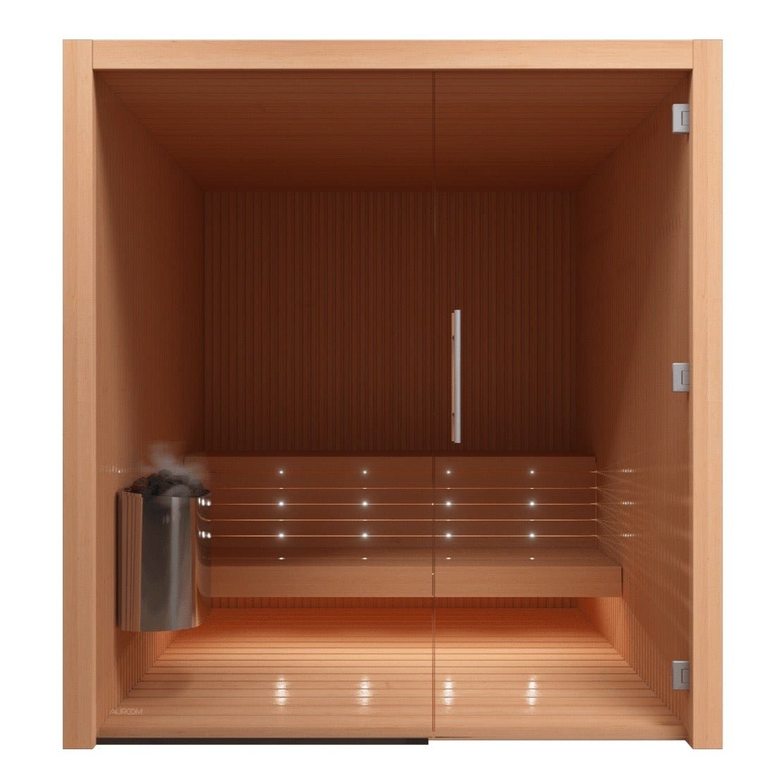 auroom-libera-glass-indoor-cabin-sauna-kit