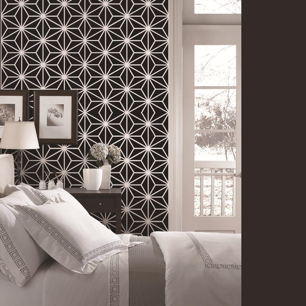 Black and White Geometric Decal Strips