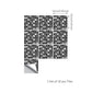 Black and White Mosaic Designer Tile Decals - Western Nest, LLC