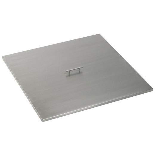 Burner Lid The Outdoor Plus Stainless Steel Square Burner Lid/Cover for Fire Pits