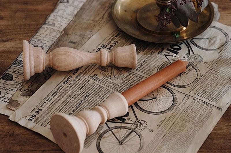 Classic Farmhouse Wooden Candle Holders - Western Nest, LLC