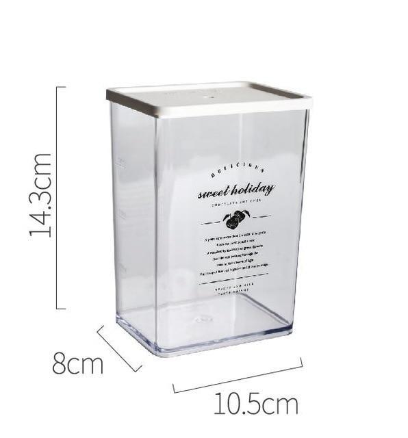 Cosmopolitan Transparent Food Storage Containers Collection