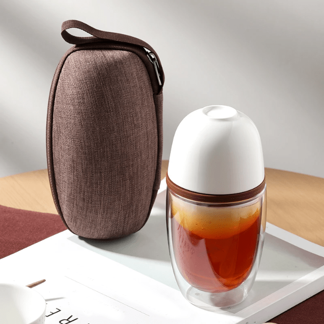 Ifeoma - Creative Portable Ceramic Tea Set - Western Nest, LLC