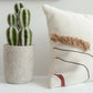 Epsilon Abstract Embroidered Pillow Cover - Western Nest, LLC