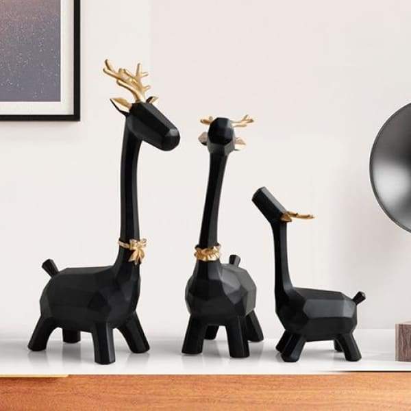 Family Deer Figurine
