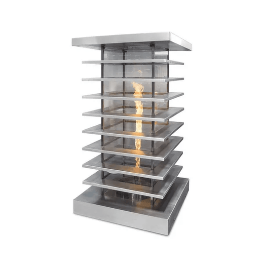 Fire Pit The Outdoor Plus 42" High Rise Fire Tower
