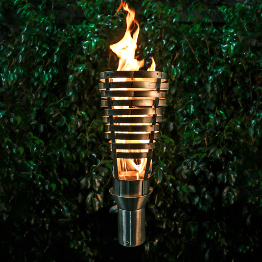Fire Torch The Outdoor Plus Hercules Stainless Steel Gas Fire Torch