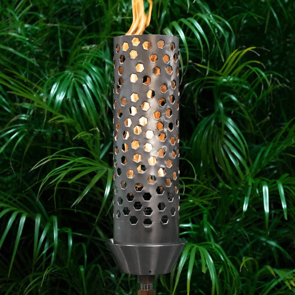 Fire Torch The Outdoor Plus Honeycomb Stainless Steel Gas Fire Torch