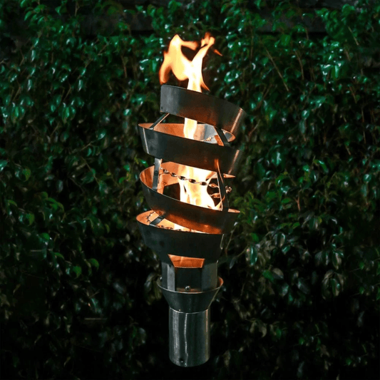 Fire Torch The Outdoor Plus Spiral Stainless Steel Gas Fire Torch
