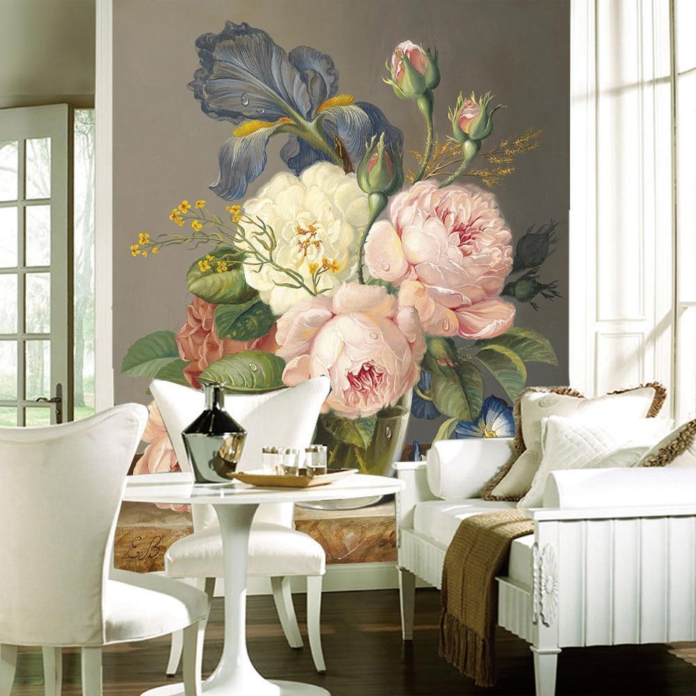 Garden Bouquet Mural Wallpaper Decal - Western Nest, LLC