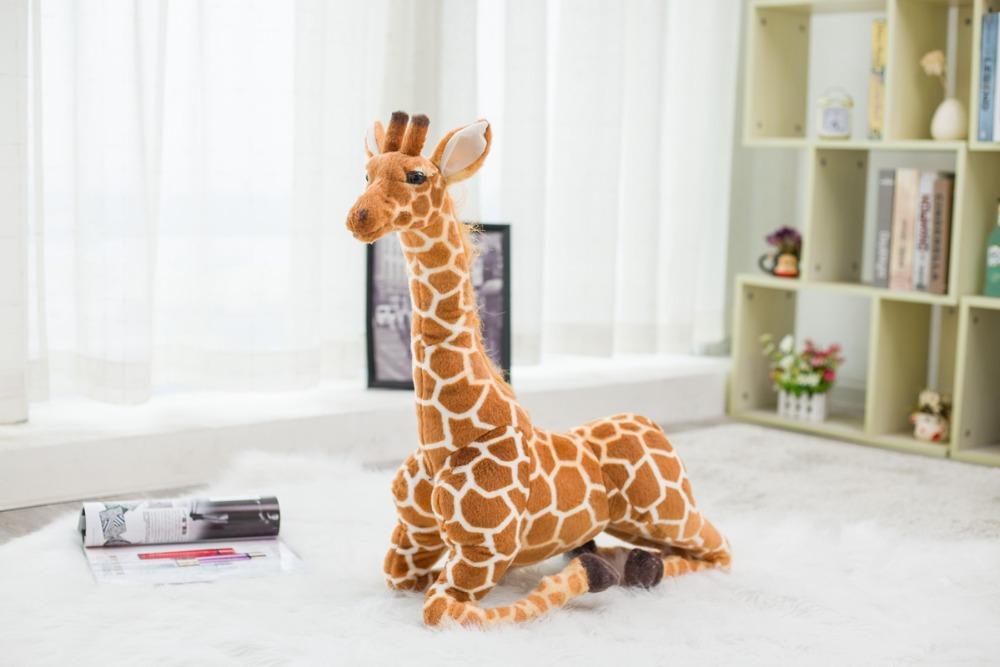 Giraffe Realistic Bendable Plush Soft Toy - Western Nest, LLC