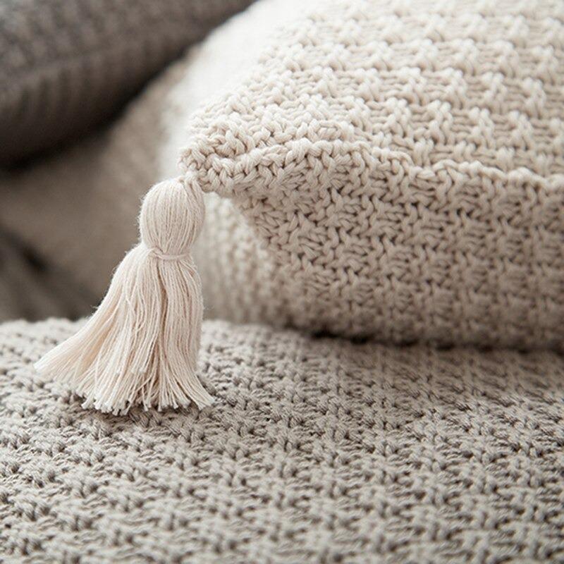Giselle Knit Pillow Cover