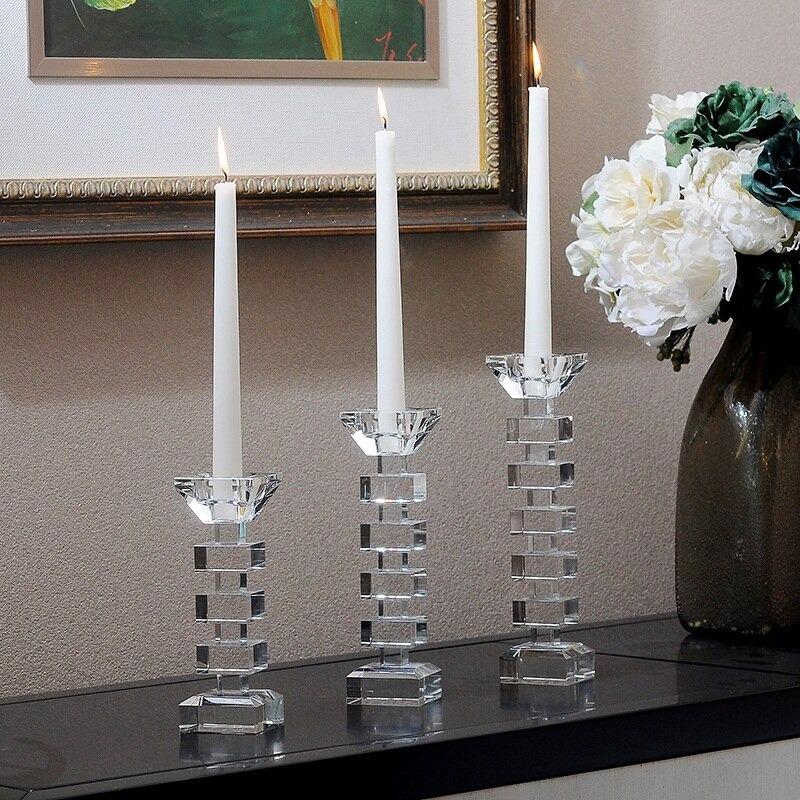Giselle Glass Candle Holders