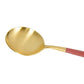 Gold and Red 24-Piece Dinnerware Cutlery Set - Western Nest, LLC