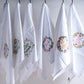 Happiness Embroidered Table Napkins