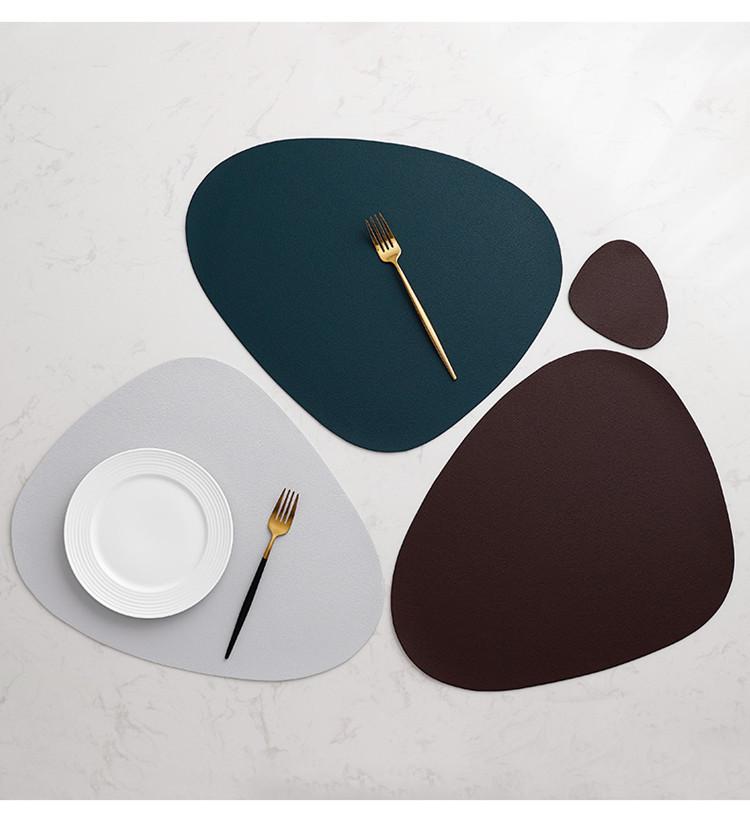 Harrison Faux Leather Dining Pad Set