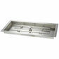 HPC Fire 36 X 14" Pan with SST Torpedo H-Burner made from 304 Stainless Steel - LP TOR-36X14SS-H-LP